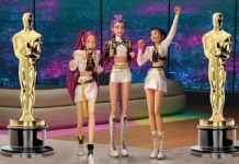 Personaje femenino de KPop Demon Hunters con un premio Oscar.